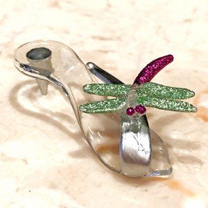 Dragonfly Miniature Glass Heel